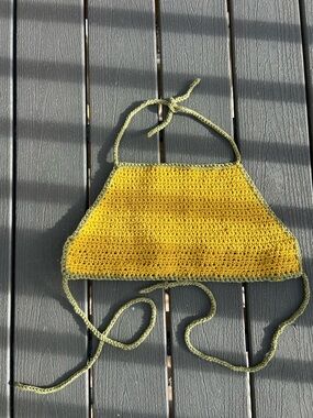 Crochet halter top